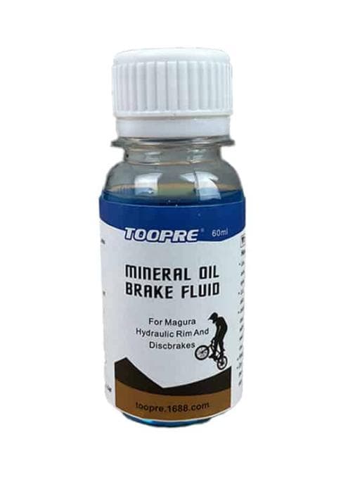 Huile minérale bleu freins hydrauliques